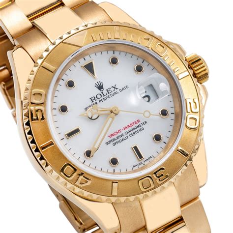 rolex yacht master full gold